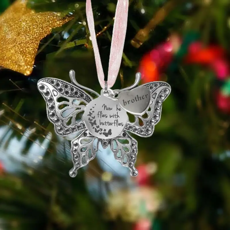 Рождественское украшение в память о семейной бабочке подвеска виде бабочки