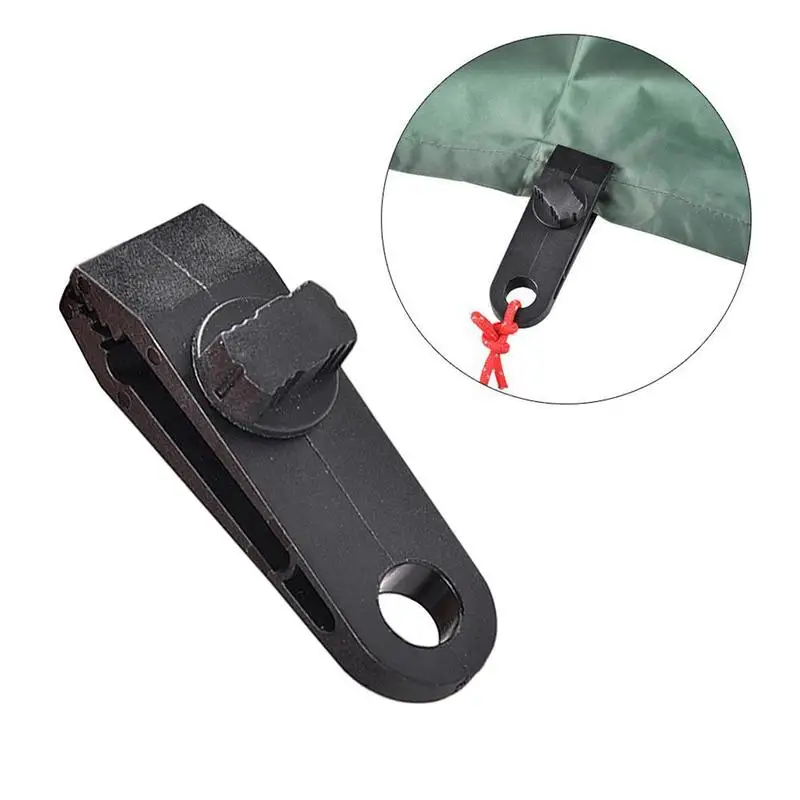 Палатка туристическая с пластиковым зажимом регулируемая ветрозащитная