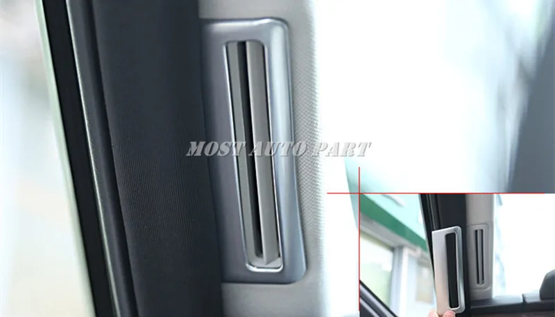 

Inner Front Pillar Air Vent Trim Cover For Land Rover Discovery 5 LR5 L462 2017-2021 Car accesories interior Car Trim
