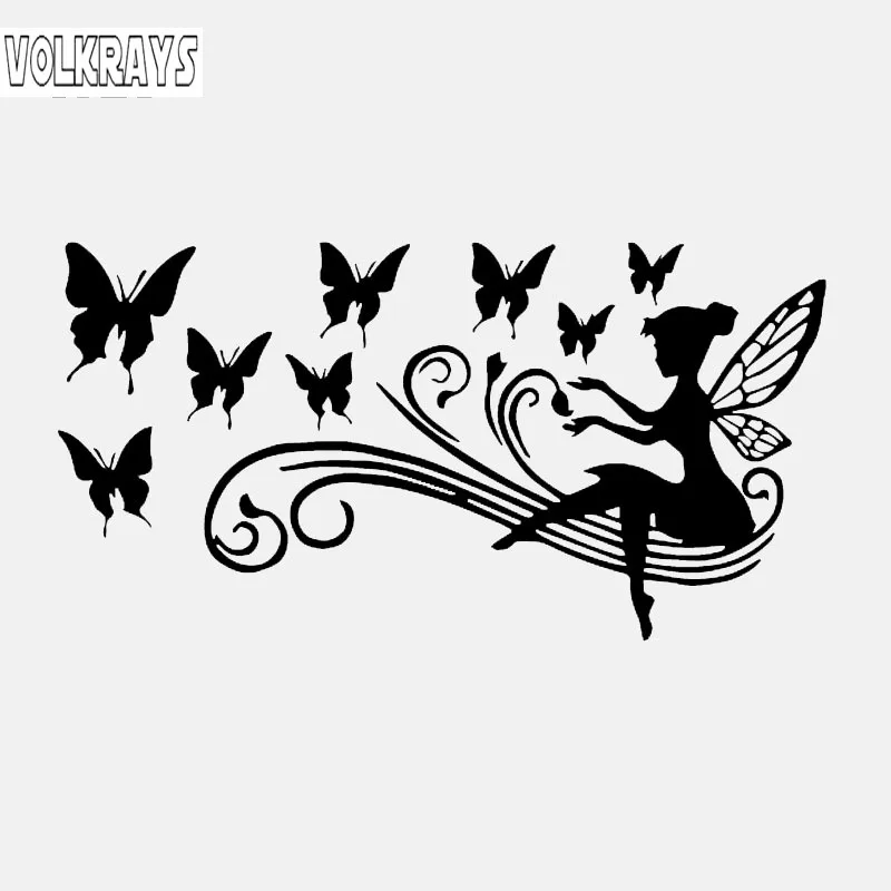 Volkrays индивидуальная Автомобильная наклейка Волшебная бабочка аксессуары