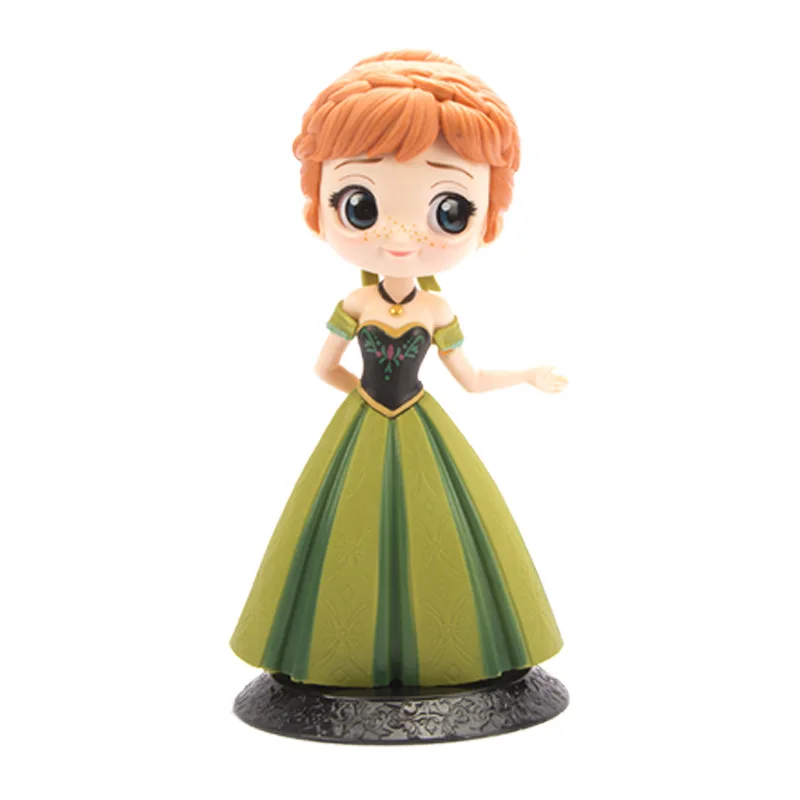 Экшн фигурки Принцессы Disney игрушки Анна Эльза Белль Ариэль Рапунцель Золушка