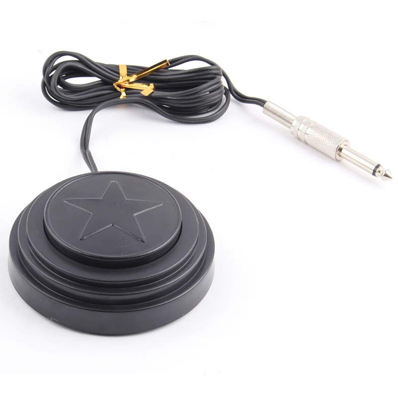 Круглый 360 Татуировка звезда машина Педальный переключатель ножной регулятор