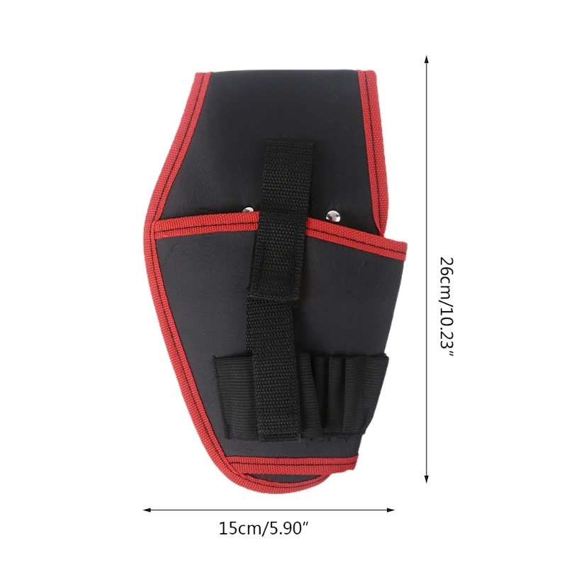 

Professional Electric Tool Pouch Shoulder Tool Carrier with Multiple Pockets Tool Organizer for Electrician's Tools