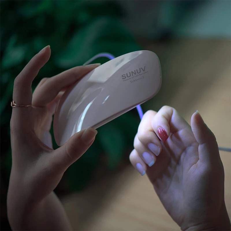Rosalind 6 Вт УФ светодиодная лампа для сушки ногтей Портативный USB кабель