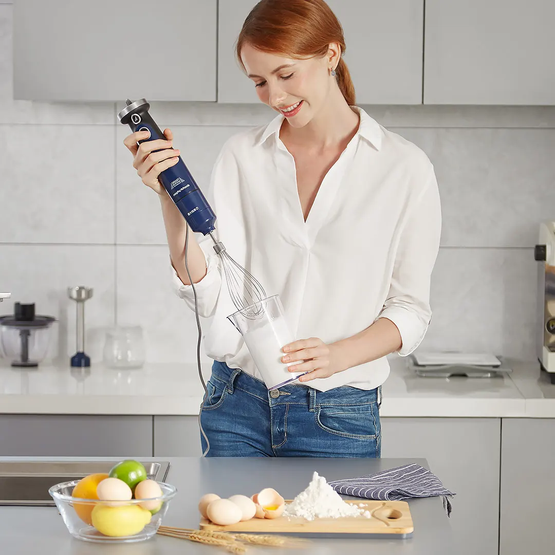 2020 New XIAOMI Youpin Mofei Hand Blender Electric Kitchen Portable Food Processor Mixer Automatic Garlic Peeler And Egg Beater | Бытовая