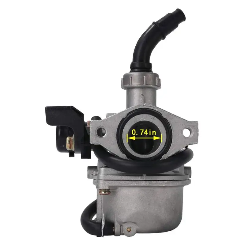 

PZ19 Carburetor with 35MM Air Filter Cable Choke 19mm Carburetor carb for 50cc 203F