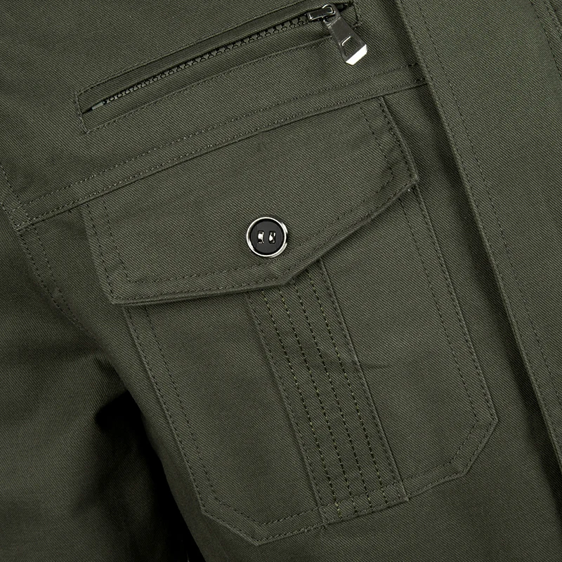 2020 размера плюс военная куртка мужская весна осень хлопок пилот пальто армейский