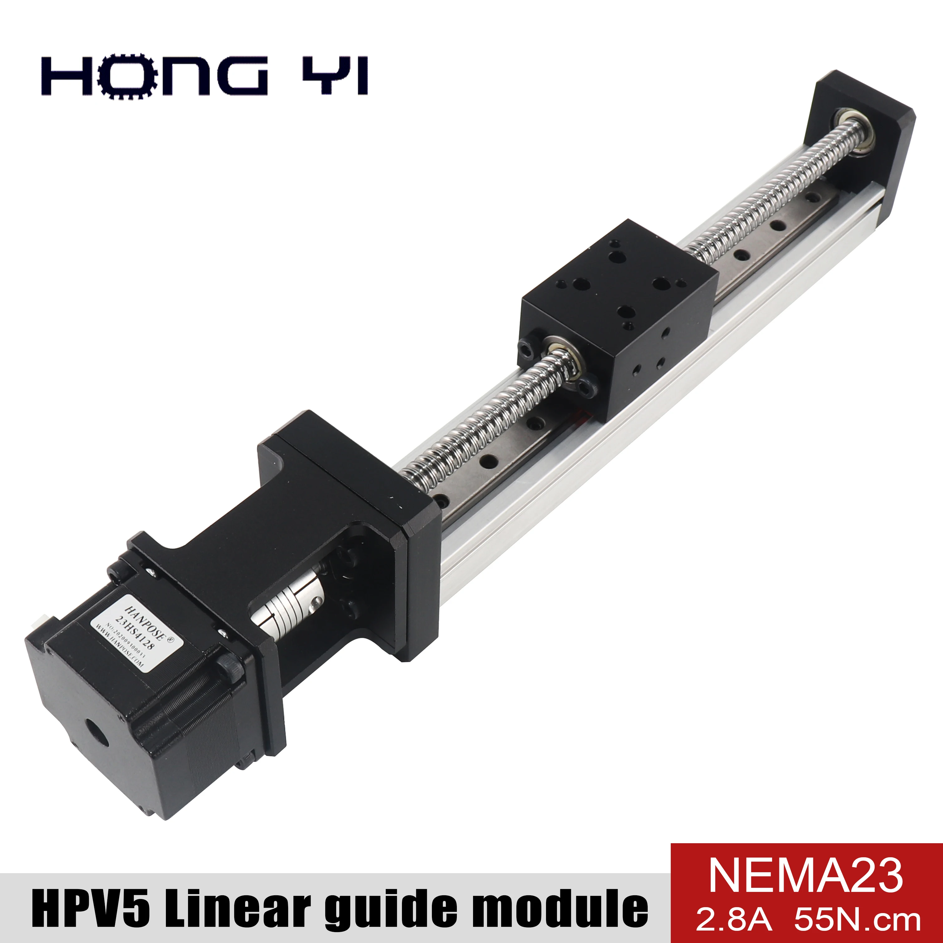 НОВЫЙ Линейный модуль HPV5 SFU1204 с шаговым мини приводом двигателем NEAM17 NEMA23 23HS4128S для