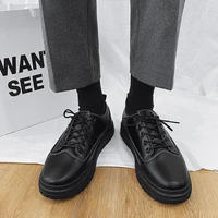 moccasins men leather casual derby oxford shoes for men korea rubber brogue shoes for gentleman soft leather men shoes 2021
