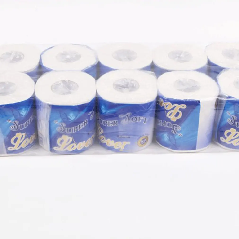 Рулонная бумажные салфетки в рулонах 1/2/4/10 рулон бумаги для домашней ванны