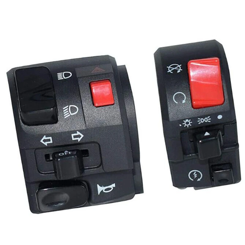 Светильник на руль мотоцикла переключатель 7/8 дюймов 22 мм мотоциклетный