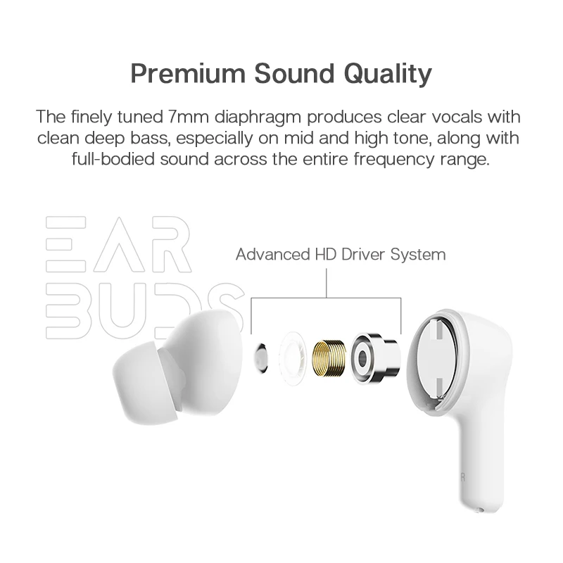 Original Honor Earbuds Choice True Wireless Earbuds X1 Earphone Stereo Bluetooth 5.0 Waterproof Dual-mic Noise Cancellation images - 6
