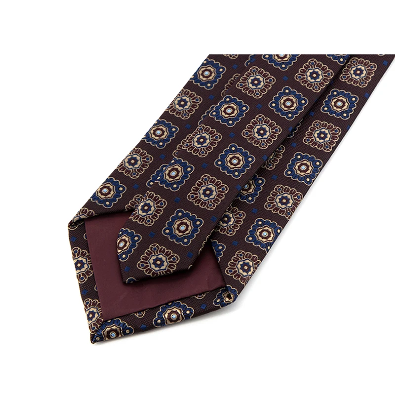 8 CM Business Dress Ties For Men Luxury Jacquard Necktie Party Wedding Office Male Gift Box
