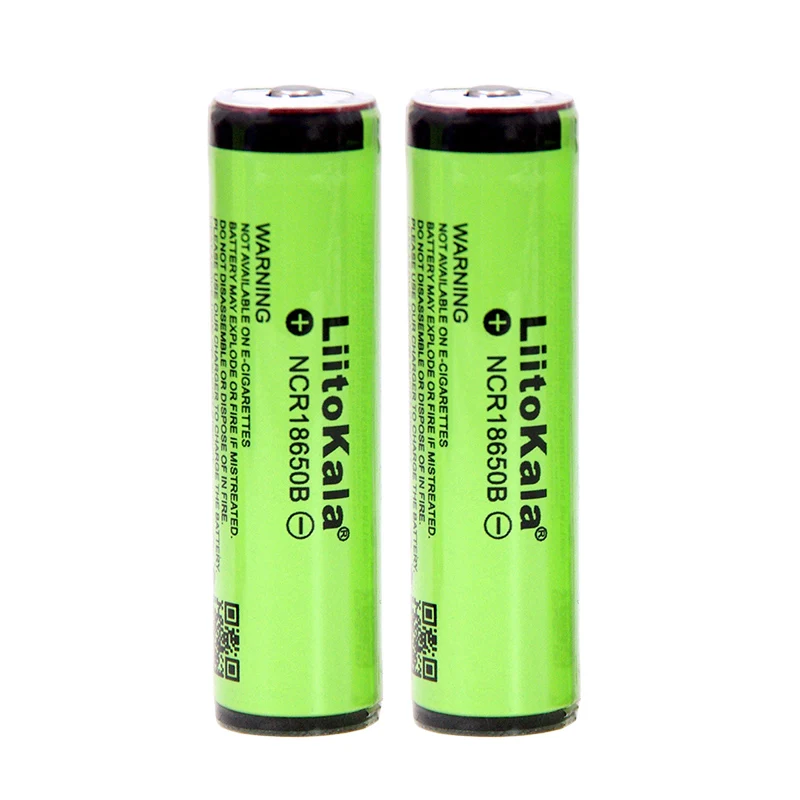 

2023 1-20PCS Liitokala 18650 3400mAh 3.7V NCR18650B Lithium Battery for Flashlights plus protection board Free Shopping