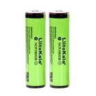 Литиевая батарея Liitokala 18650, 3400 мАч, 3,7 в, NCR18650B, для фонариков, плюс Защитная плата, 1-20 шт., бесплатная доставка