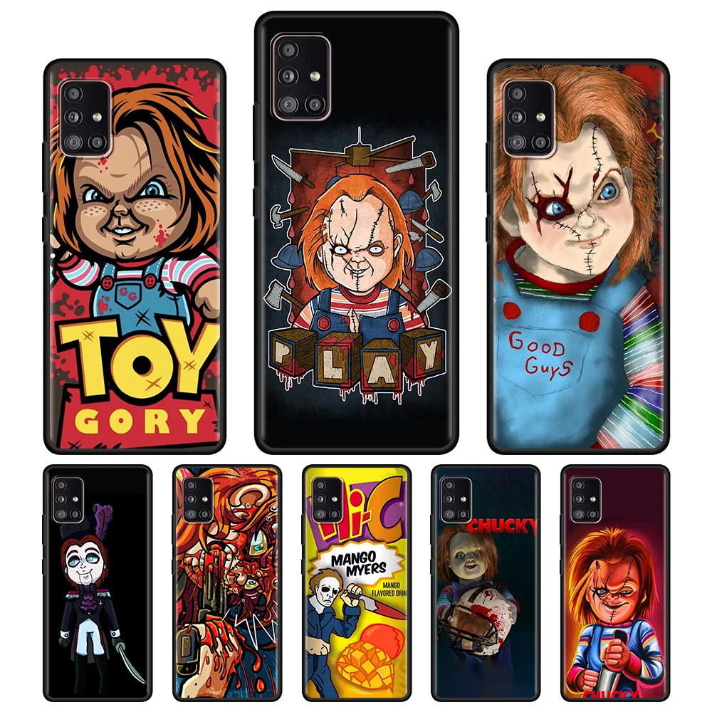 

Phone Case For Samsung Galaxy A03 A13 A51 A71 A72 F42 A22 A32 A52 A21s A41 A31 A21 A12 A11 A02s A02 Cartoon Anime Chucky Doll