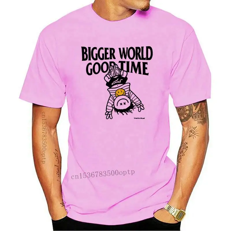 

New Men Hip Hop Happy Kid Printed T-Shirt Streetwear Harajuku Tshirt 2021 Fashion Spring Summer Short Sleeve T Shirt Tops Tees W