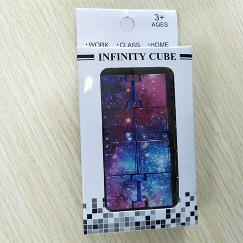 

Wacky Tracks Infinity Anti-stress Cube Toys Stress Relief Cube Toy for Children Kids Adults Cube Sensory Toys for Autism Adhd