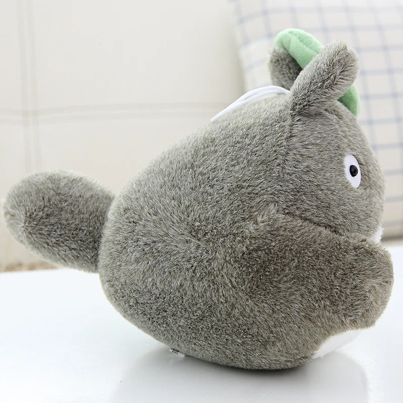 

Big Cartoon Movie Soft TOTORO Plush Doll Toy Soft Stuffed Lotus Leaf Totoro Toy for Fans Children Spirited Away Cute Totoro Doll
