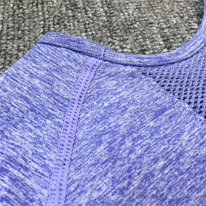 Женский спортивный костюм из 2 предметов бесшовный комплект для йоги с длинным