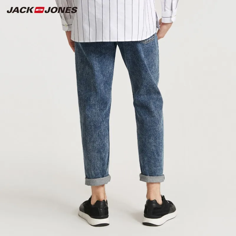 JackJones мужские зимние повседневные укороченные джинсы до щиколотки джинсовые