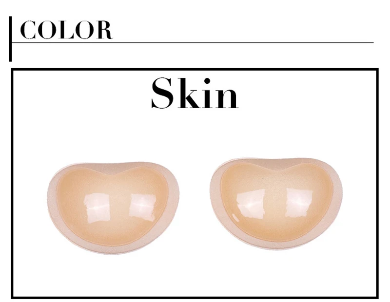 Women's Breast Push Up Pads Swimsuit Accessories Silicone Bra Pads Sponge Bra Inserts Nipple Cover Breast Stickers