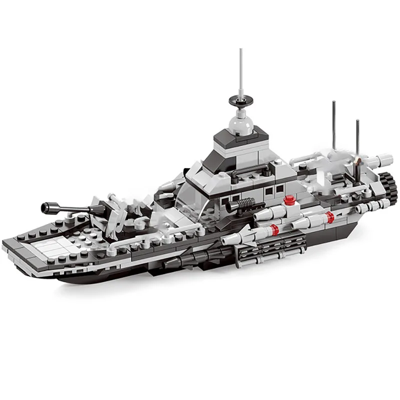 419 шт 6 в 1 армейские детские строительные блоки строительство Рождественский