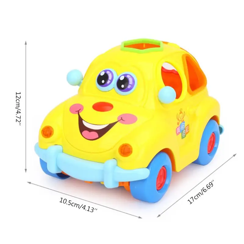 

Fruit car electric music educational cognitive toys 1-3 years old
