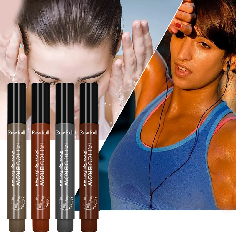 Ручка для бороды карандаш и щетка парикмахера мужские усы восстанавливающая