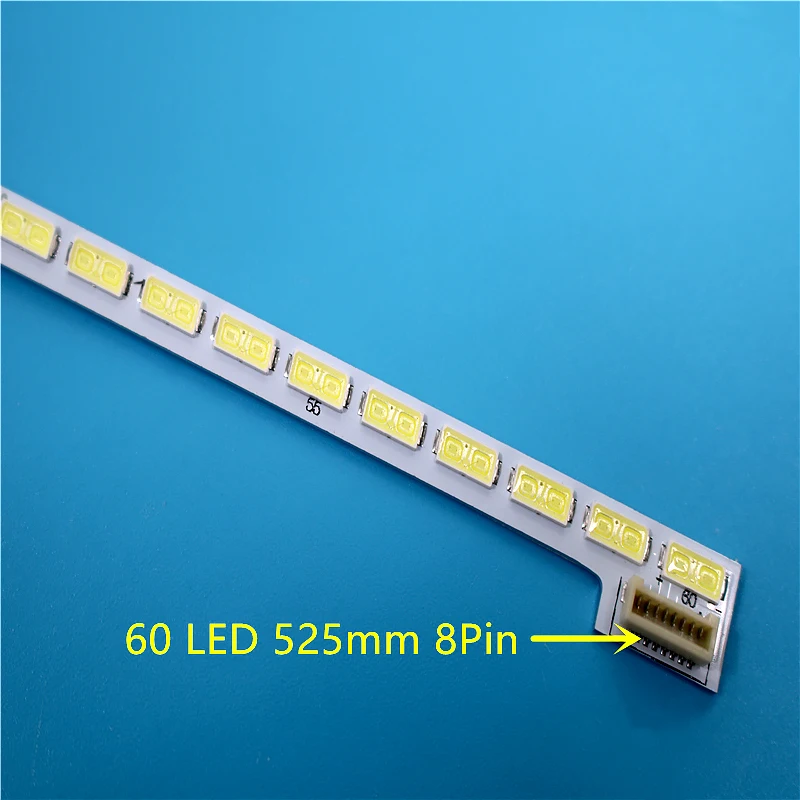 

New 60LED 525mm LED backlight strip for LG 42LS570T 42LS570S 42LS575S T420HVN01.0 42inch 7030PKG 60ea 74.42T23.001-2-DS1