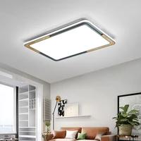 modern led ceiling lighting indoor for home living bedroom dining living lamps indoor solid wooden surface mounted home fixtures
