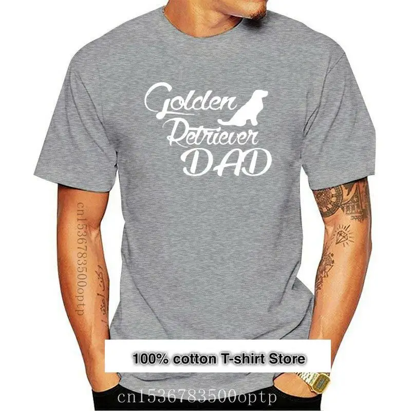 

Camiseta de Golden Retriever Dad 01 para hombre, camisa de Color sólido a la moda, talla grande 3xl, 4xl, 5xl, nueva