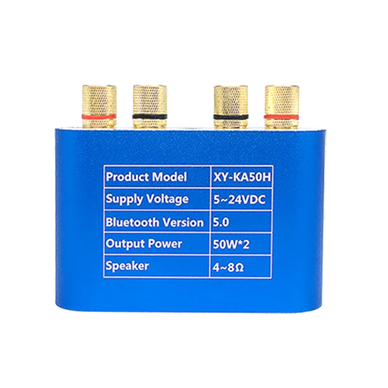 2*50 Вт Bluetooth 5 0 TPA3116D2 мини музыкальный аудио усилитель мощности стерео 10 ~ 100 HiFi