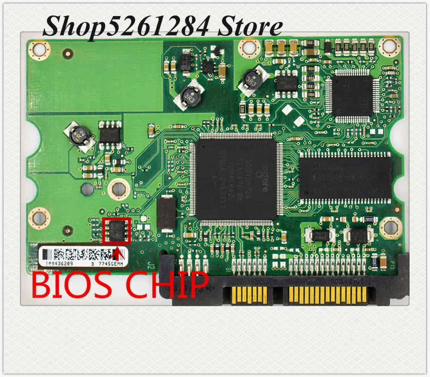 Запчасти для жестких дисков Seagate PCB Логическая плата печатная 100406937 REV B / 100436209