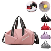 womens sports bags dry wet separation shoes luggage handbag yoga hand bag for women travel gym swimming fitness training