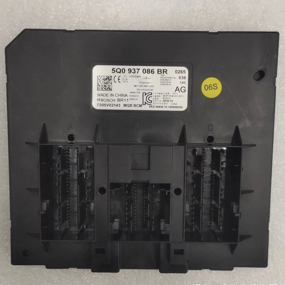

5Q0 937 086 BR V W MQB Platform Original BCM Body Control Module 5Q0937086BR