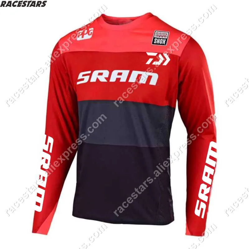 6 Горный spexcec clycling jersey moto cross jersey mtb jersey mx maillot ciclismo hombre dh Горные Джерси для бездорожья - Цвет: 6