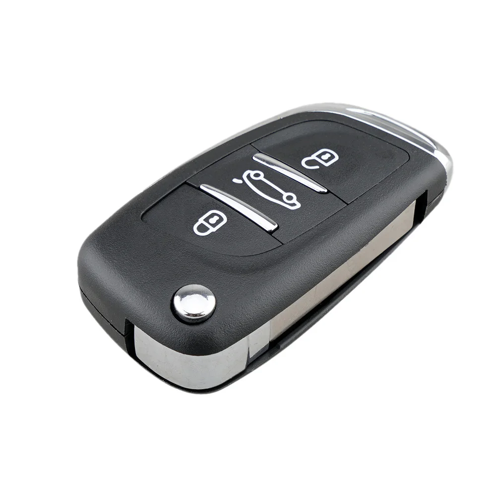 Умный Автомобильный ключ раскладушка с 3 кнопками ASK CE0536 для Citroen Peugeot 207 307 308 407 607 433