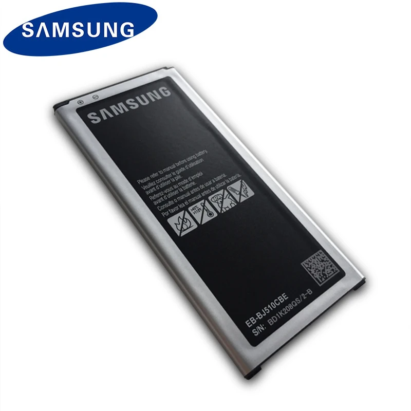 Оригинальный аккумулятор EB-BJ510CBE для Samsung GALAXY J5 2016 версия SM-J510 телефона j5109 j5108