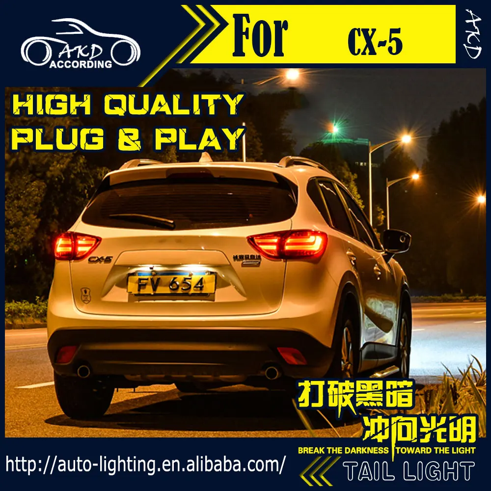 АКД стайлинга автомобилей хвост лампа для Mazda CX 5 светильник s CX5 светодиодный