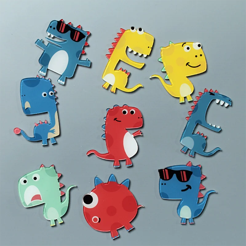 Милый Забавный динозавр булавка значок динозавра брошь отворот джинсы рубашка