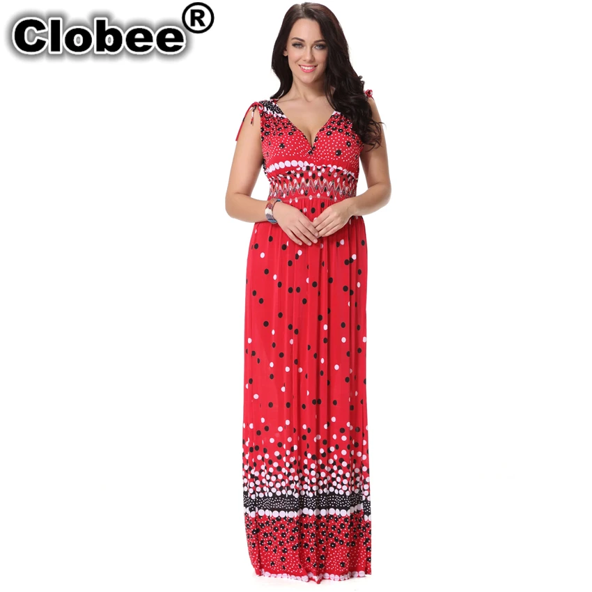 Robe femme ete 2019 женское летнее платье сексуальное с v образным вырезом 7XL Большие