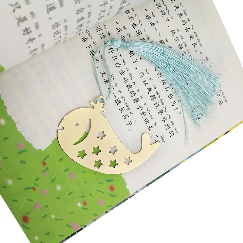 Кита Форма металлическая Закладка для книги пользу детских празднований дня