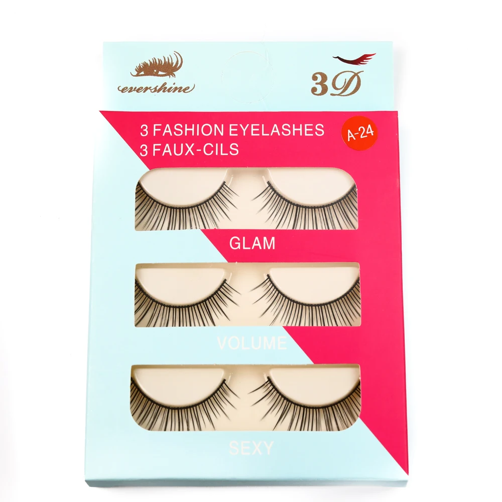 3 пары норковых ресниц поставщиков ручной работы ресницы толстые накладные