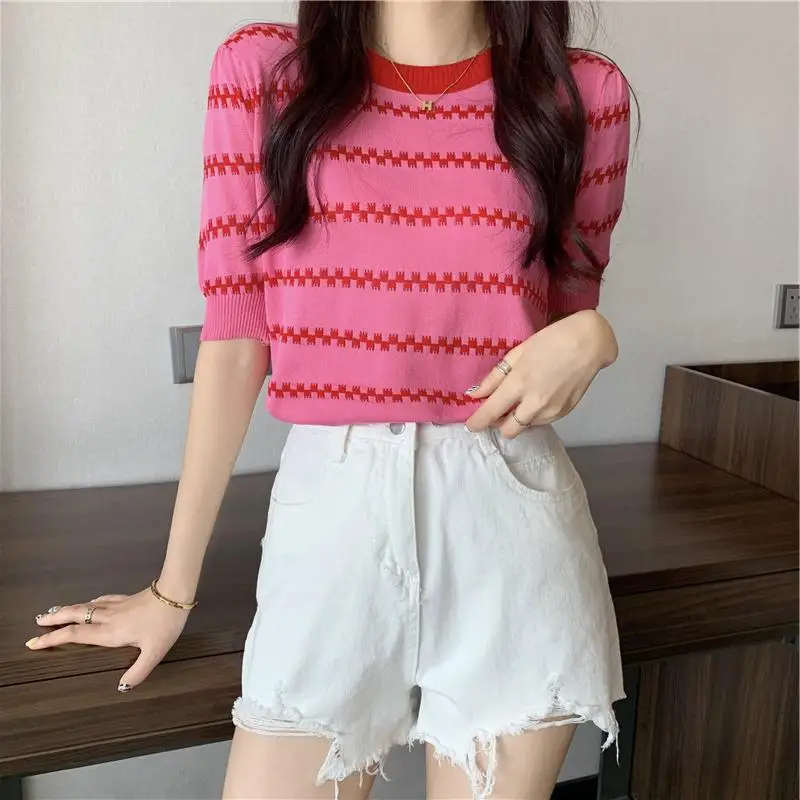 

Fashion shirt Summer Short Sleeve Clothing Plus O-neck Top Tee Tumblr T shirt Women White