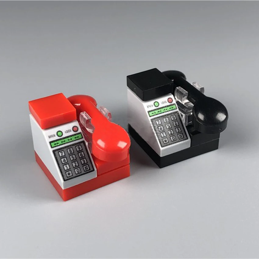 Конструктор одиночный MOC игрушка для офиса дома стационарный телефон аксессуары