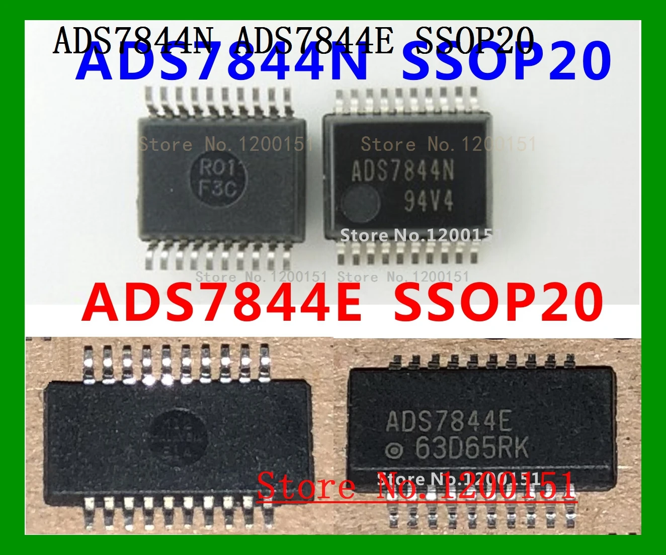

ADS7844E ADS7844N SSOP20