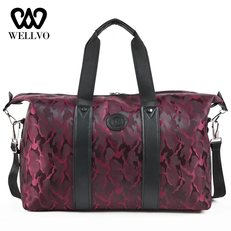 Нейлоновая дорожная сумка для мужчин и женщин XA718WB большая многофункциональная