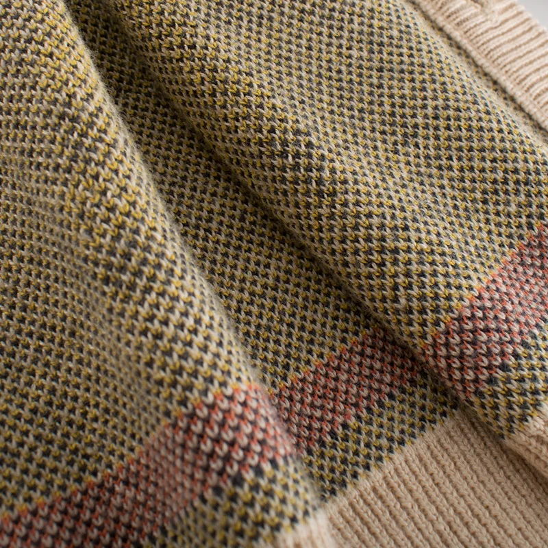 Новое поступление! Осень-зима 2021 свитер для мальчиков золотой кашемировый плюс