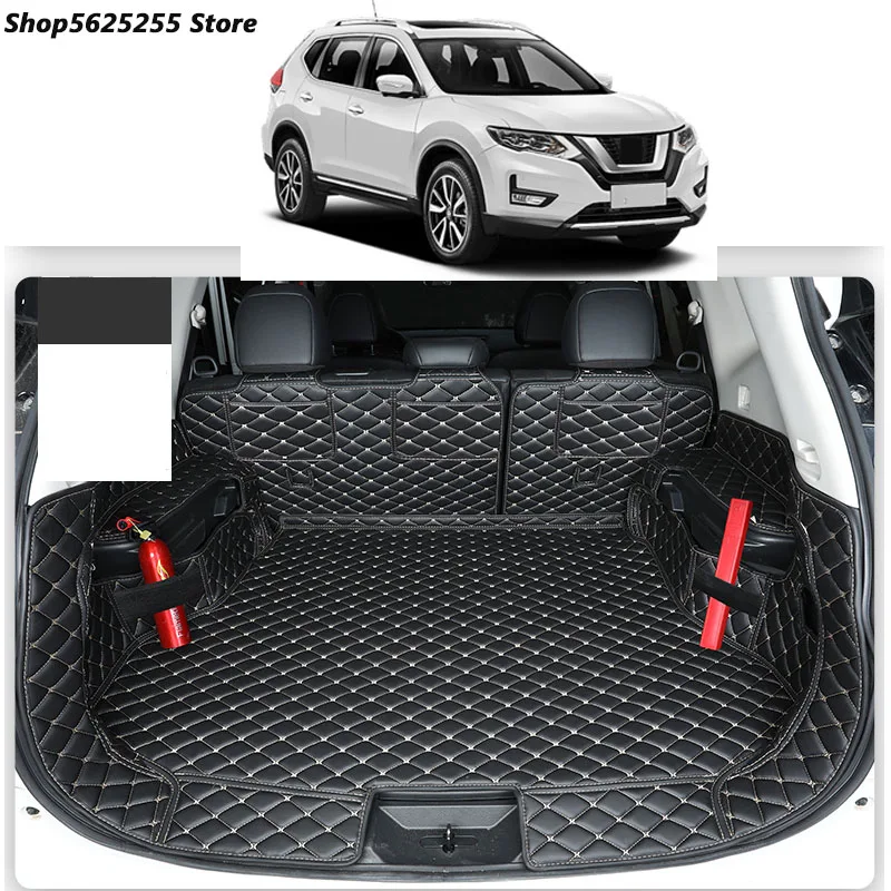 

Trunk Mat For Nissan X-Trail XTrail T32 2016 2017 2018 2019 2020 Accessories Waterproof Full Encirclement Trunk Pat Protection